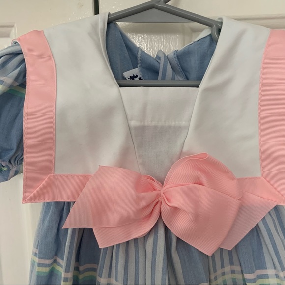 VTG 80s 90s cottagecore dress Mondays Child 2T 3T - Picture 3 of 7